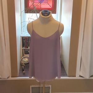 Hippie Rose lilac tank top, size L